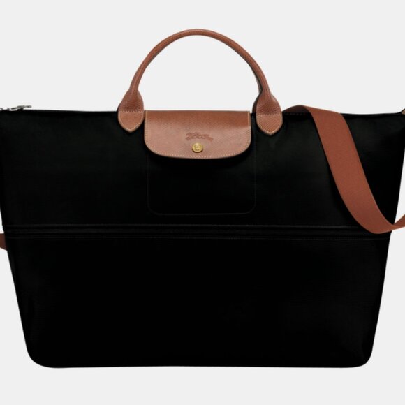 (NWT) Longchamp Le Pliage Expandable Travel Bag - Picture 2 of 13